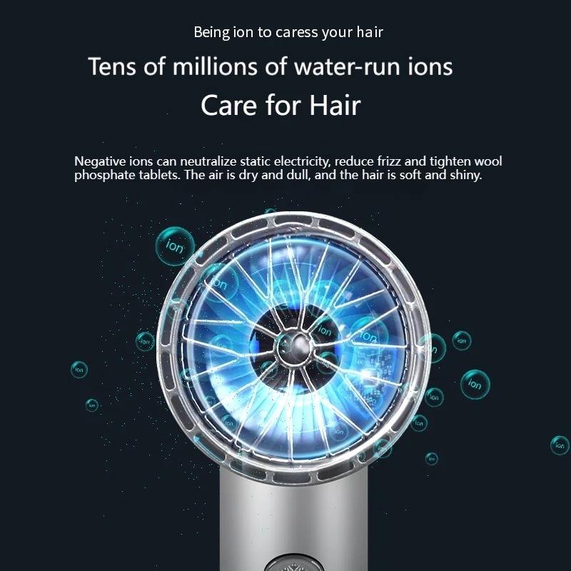 High Speed Ionic Hair Dryer, Professional Salon Blow Dryer with Negative Ions