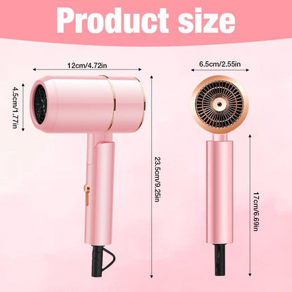 Travel Hair Dryer 800W Mini Foldable Blow Dryer