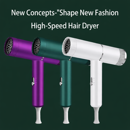 High Speed Ionic Hair Dryer, Professional Salon Blow Dryer with Negative Ions