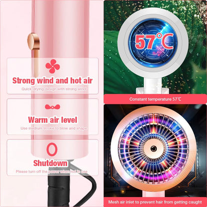 Travel Hair Dryer 800W Mini Foldable Blow Dryer