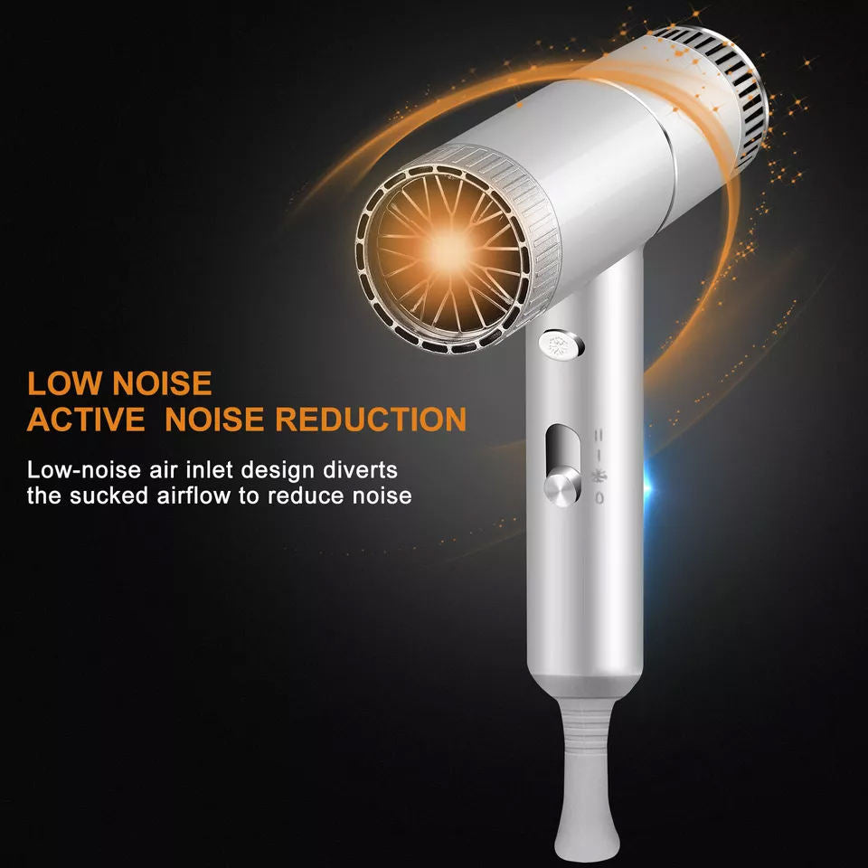 High Speed Ionic Hair Dryer, Professional Salon Blow Dryer with Negative Ions